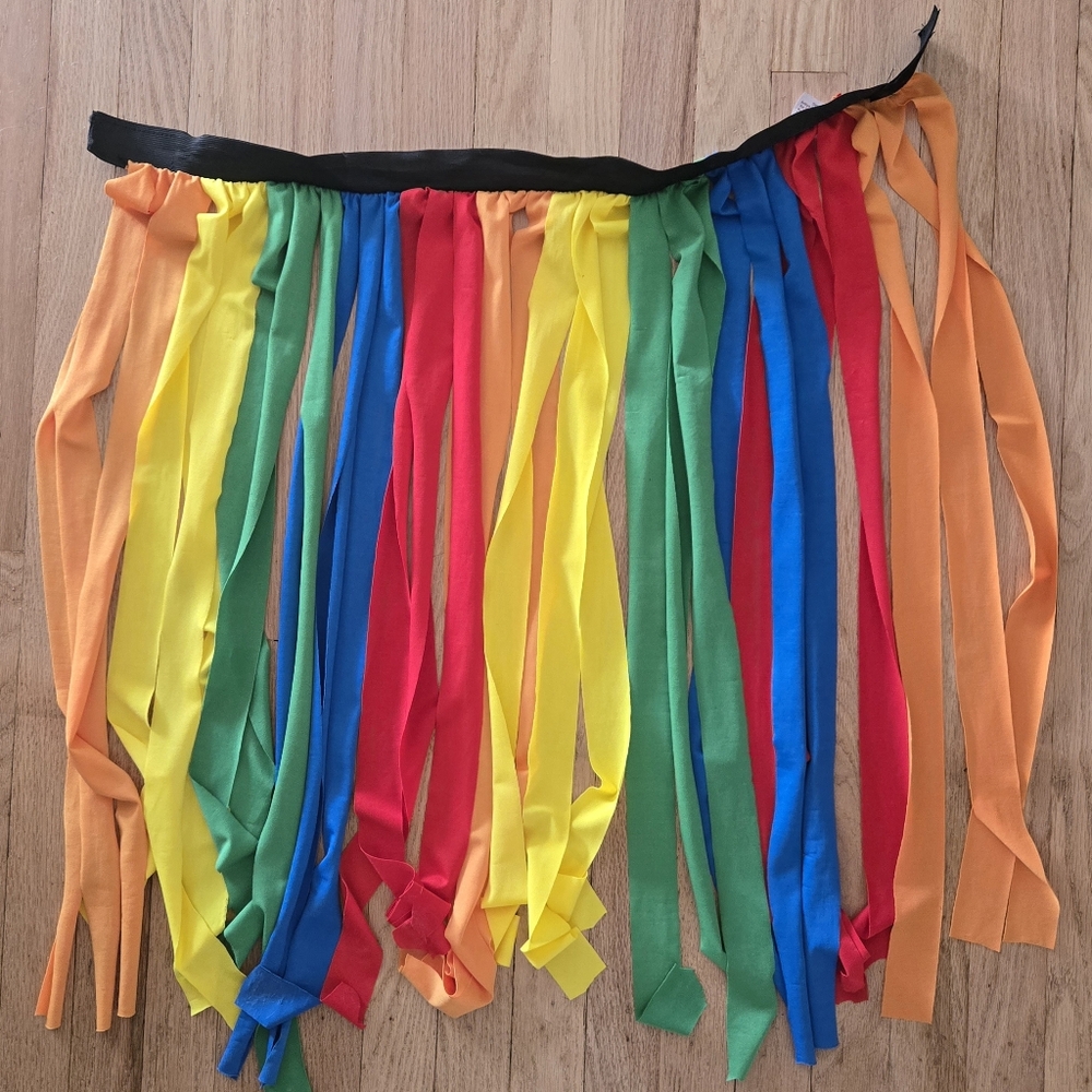 Colorful Ribbon Rainbow Pride Skirt